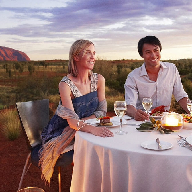 Sounds of Silence Dinner at Uluru Ayers Rock - Book Your Australia Vacation - Australia Travel Agency