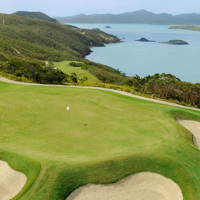 Ocean Views from Hamilton Island Golf Club