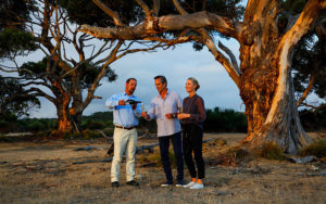 Kangas and Kanapes experience at Southern Ocean Lodge, Kangaroo Island