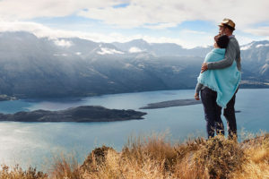 Looking Over Lake Wakatipu in Queenstown, New Zealand