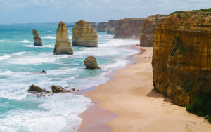 Twelve Apostles on the Great Ocean Road, Melbourne Australia