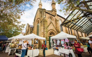 Paddington Markets in Sydney, Australia