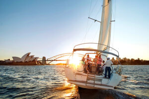 Sailing on Sydney Harbour